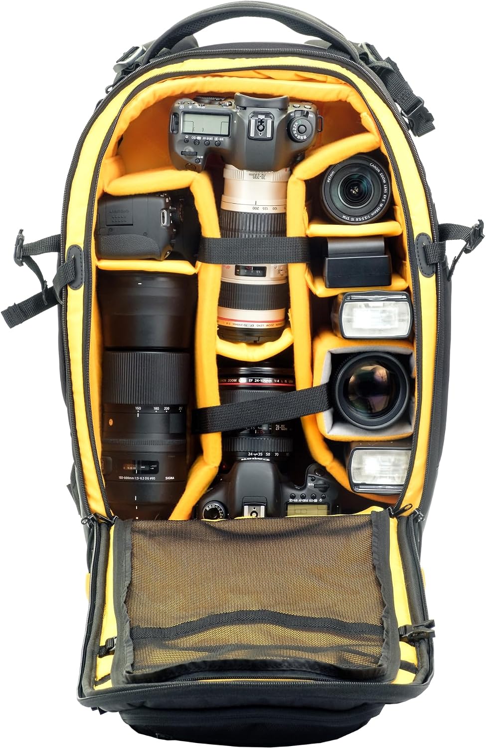 VANGUARD ALTA Fly 58T DSLR Camera Backpack, 8 Wheel Spinner/Trolley