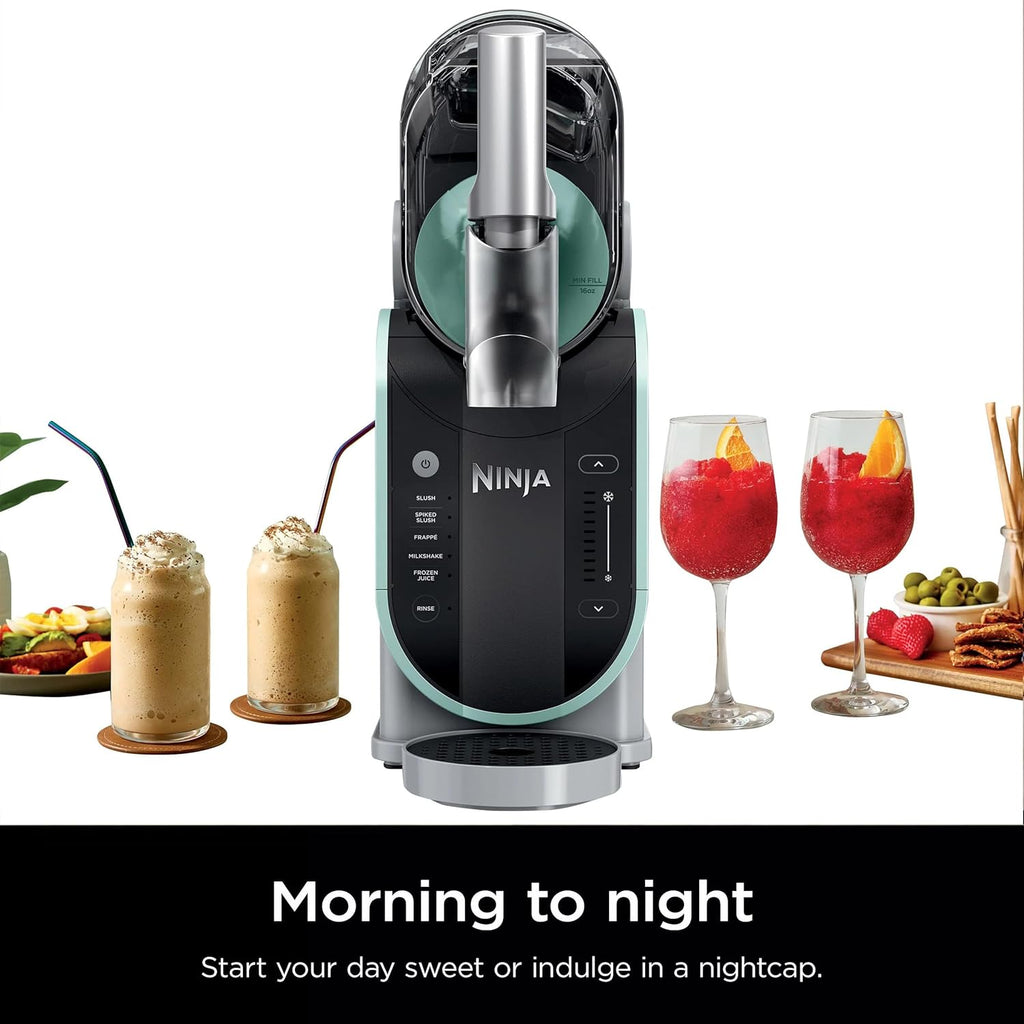 Ninja (Refurbished) SLUSHi with RapidChill Technology, 96 oz. Frozen Drink & Slushie Machine, 5 Preset Programs, Slush, Spiked Slush, Frappe, Milkshake, Frozen Juice, FS305CO (Renewed)