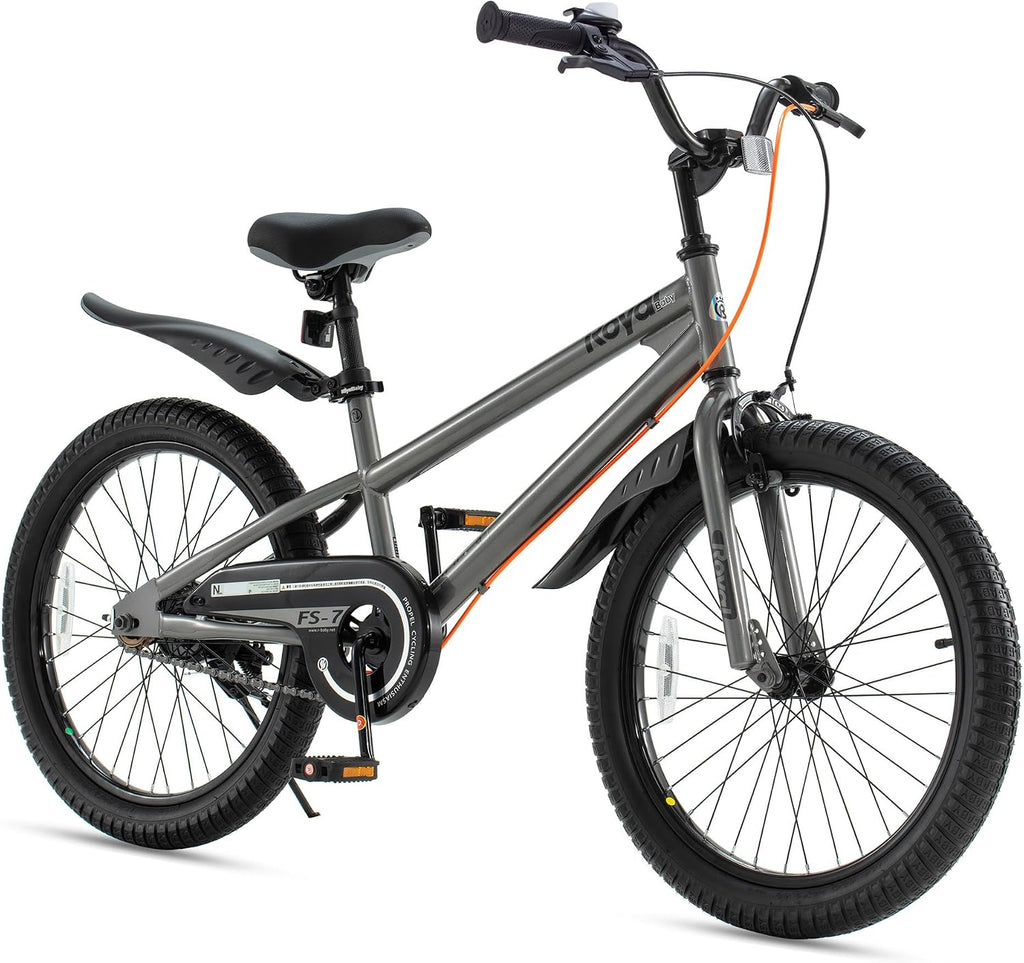 RoyalBaby Kids Bike with Dual Handbrake for Beginners,12 14 16 18 20 Inch Bicycle for Boys & Girls Ages 3-10 Years