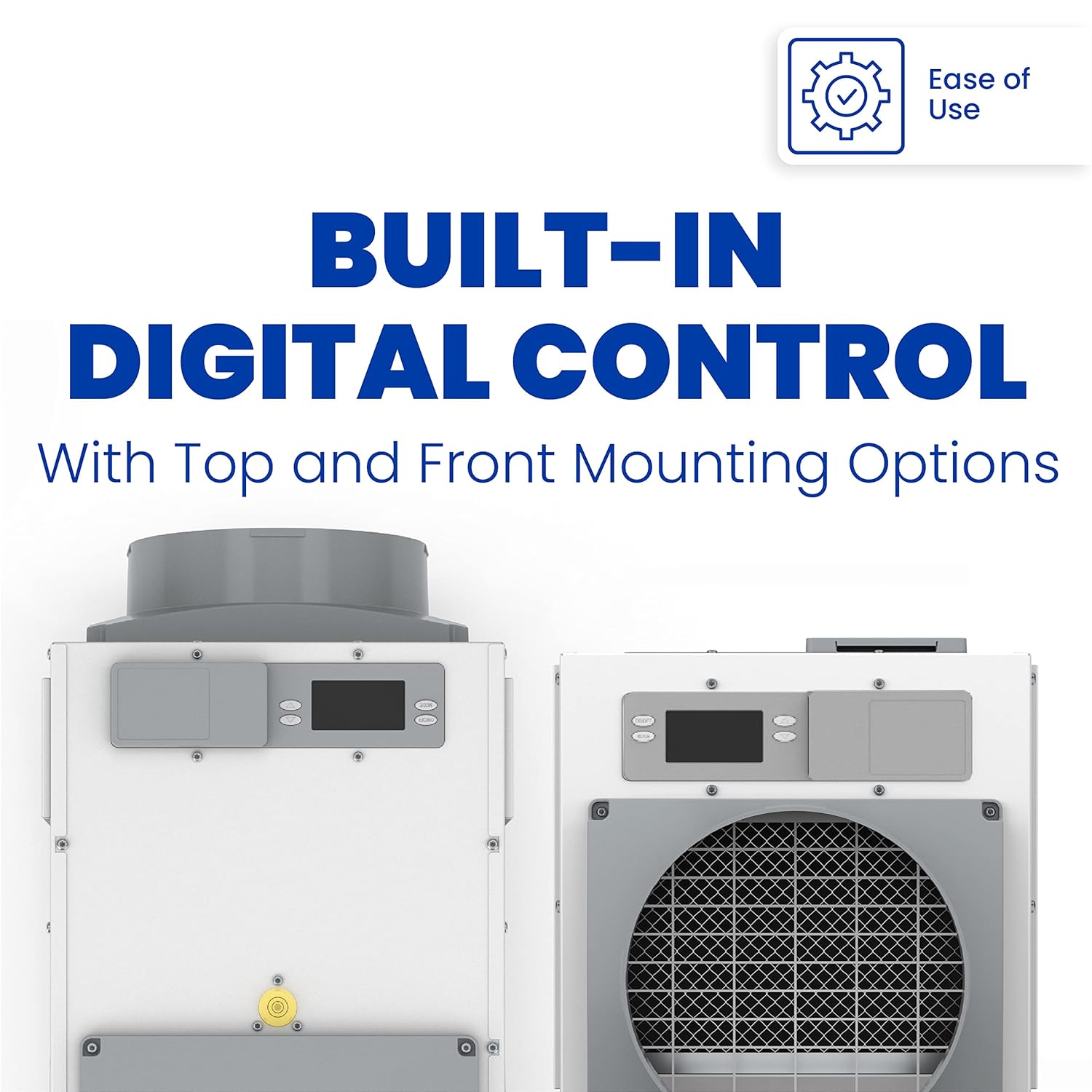 AprilAire E130 Pro 130-Pint Whole-House Dehumidifier, Energy Star Certified, Commercial-Grade for Basement, Crawlspace or Whole House up to 7,200 sq. ft.
