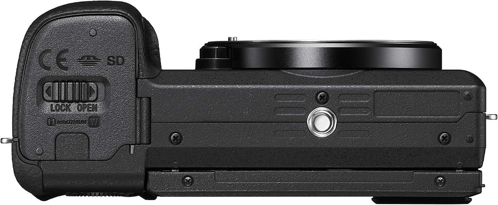 Sony Alpha a6400 Mirrorless Camera with E PZ 16-50mm f/3.5-5.6 OSS II Lens, Black