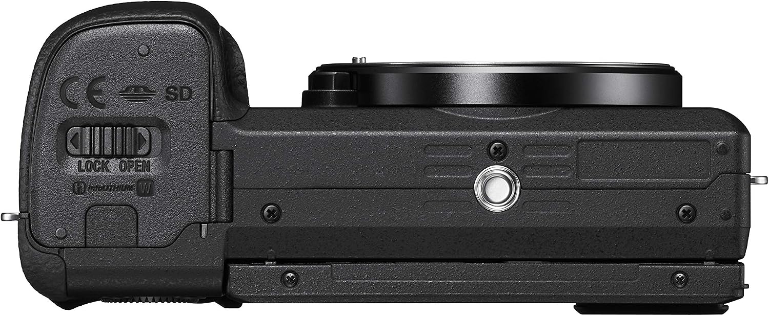 Sony Alpha a6400 Mirrorless Camera with E PZ 16-50mm f/3.5-5.6 OSS II Lens, Black