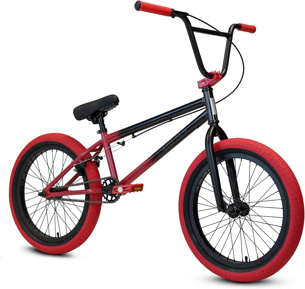 Elite BMX Freestyle Bike, Durable Steel Frame, Available in 16', 18', and 20' Sizes. New Sizes 26' and 29' BMX Bicycles.