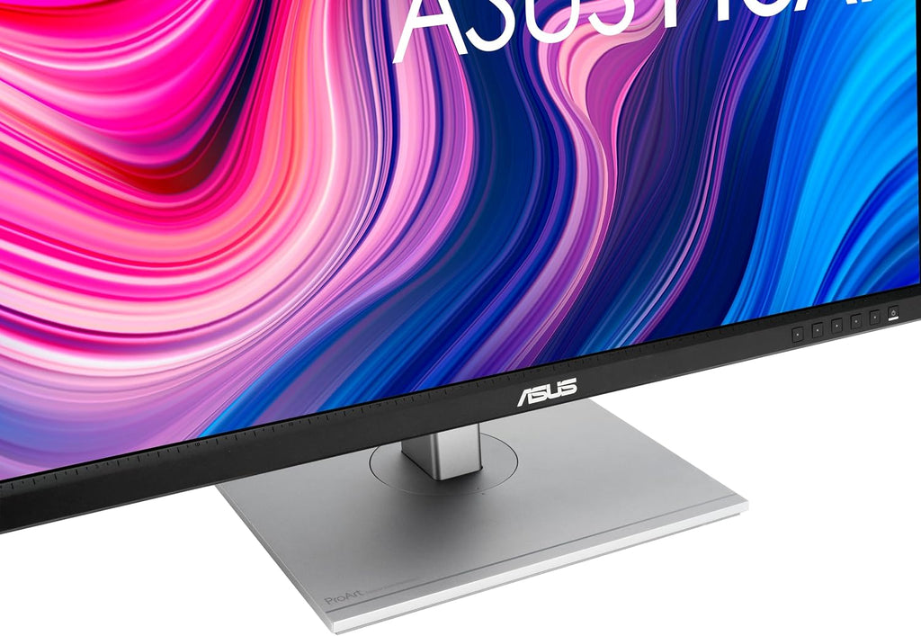ASUS ProArt Display 27' Monitor PA278CV - WQHD (2560 x 1440), IPS, 100% sRGB, 100% Rec. 709, ΔE < 2, Calman Verified, USB Hub, USB-C, DisplayPort Daisy-Chaining, HDMI, Eye Care, Height Adjustable