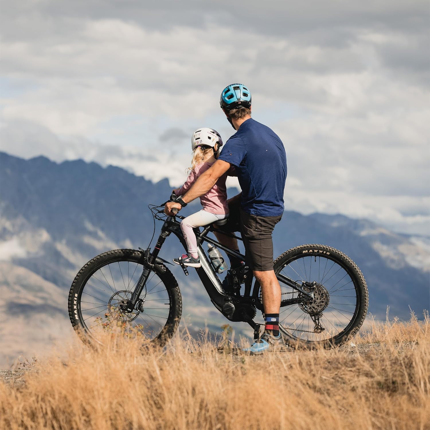 Kids Ride Shotgun - Child Bike Seats - Front Mounted, for Children Aged 2~5 Years, Fits Most Adult Modern Mountain Bikes, Adjustable for Comfort