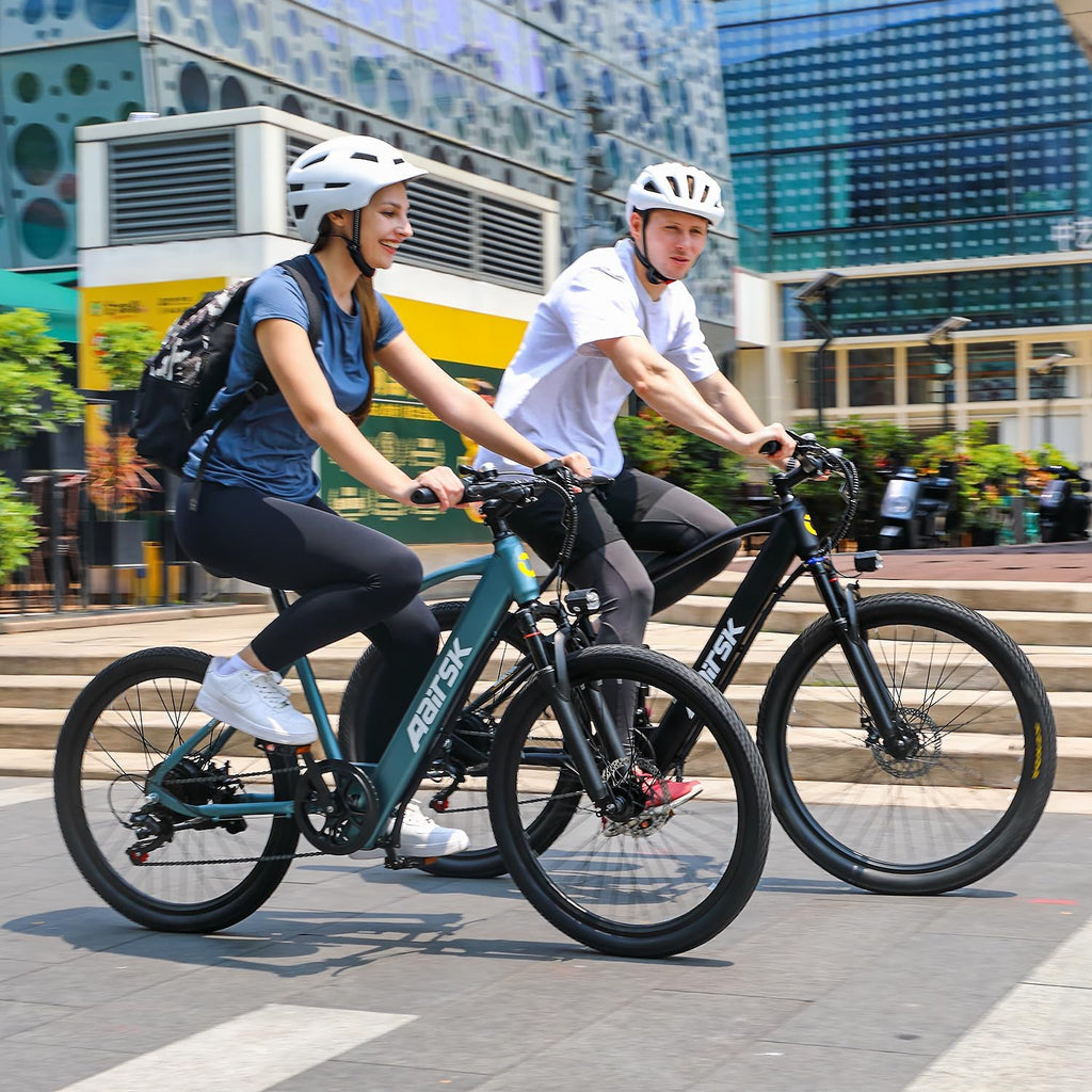 Electric Bike 24' / 26', 22Mph Speed & & Peak 750W Motor, 36V 10 / 13AH Lithium Battery & 7/21-Speed Gear, Max Range 40+ Miles(Pedal-Assist), Electric Mountain Bicycle for Adults Women Men
