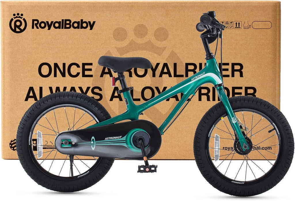 RoyalBaby Kids Bike Lightweight Magnesium Alloy, 14 16 18 Inch Children's Bicycle for Boys Girls Ages 3-9