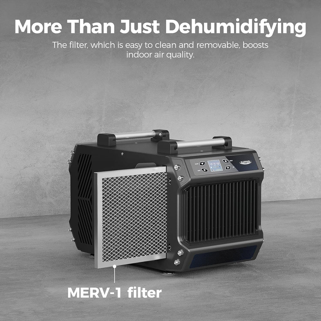 ALORAIR Crawlspace Dehumidifiers with Pump, 180 Pint Commercial Dehumidifier for Basements with Drain Hose, 2,300 Sq.Ft Auto Defrost Industry Crawl Spaces Dehumidifier