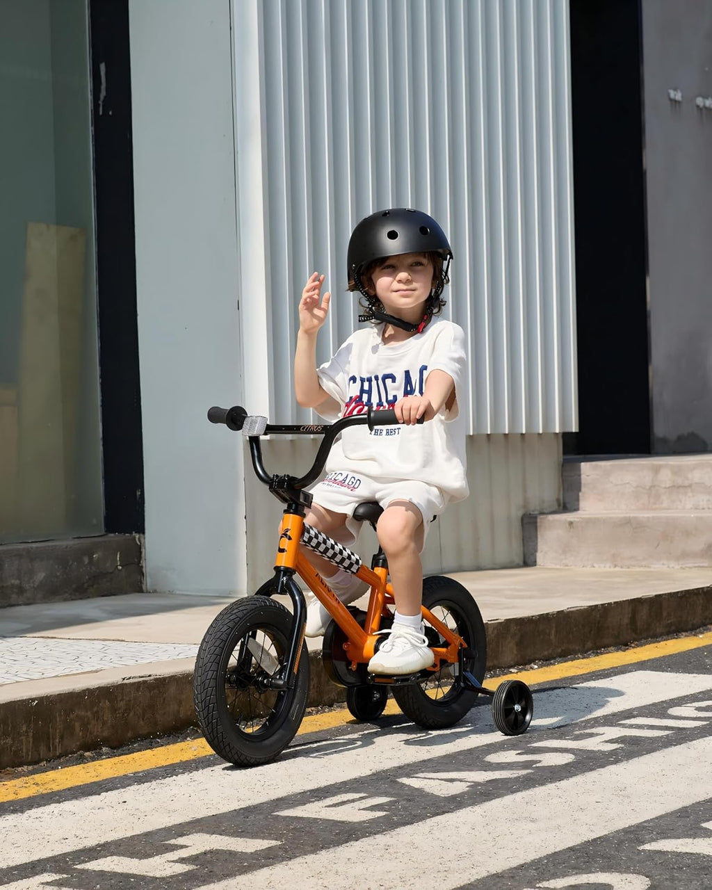 vollsch BMX Style 12 14 16 Inch Kids Bike Training Wheels 20'' Bicycle with Kickstand for 2-14 Years Old Toddlers Boys Girls Coaster Brake Multiple Colors