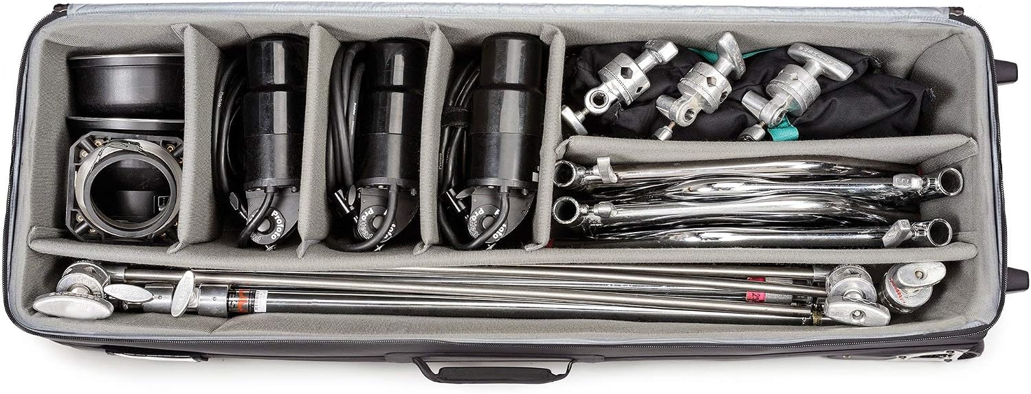 Think Tank Production Manager 50 V2, 2 Wheel Rolling Camera Case - Black, Large