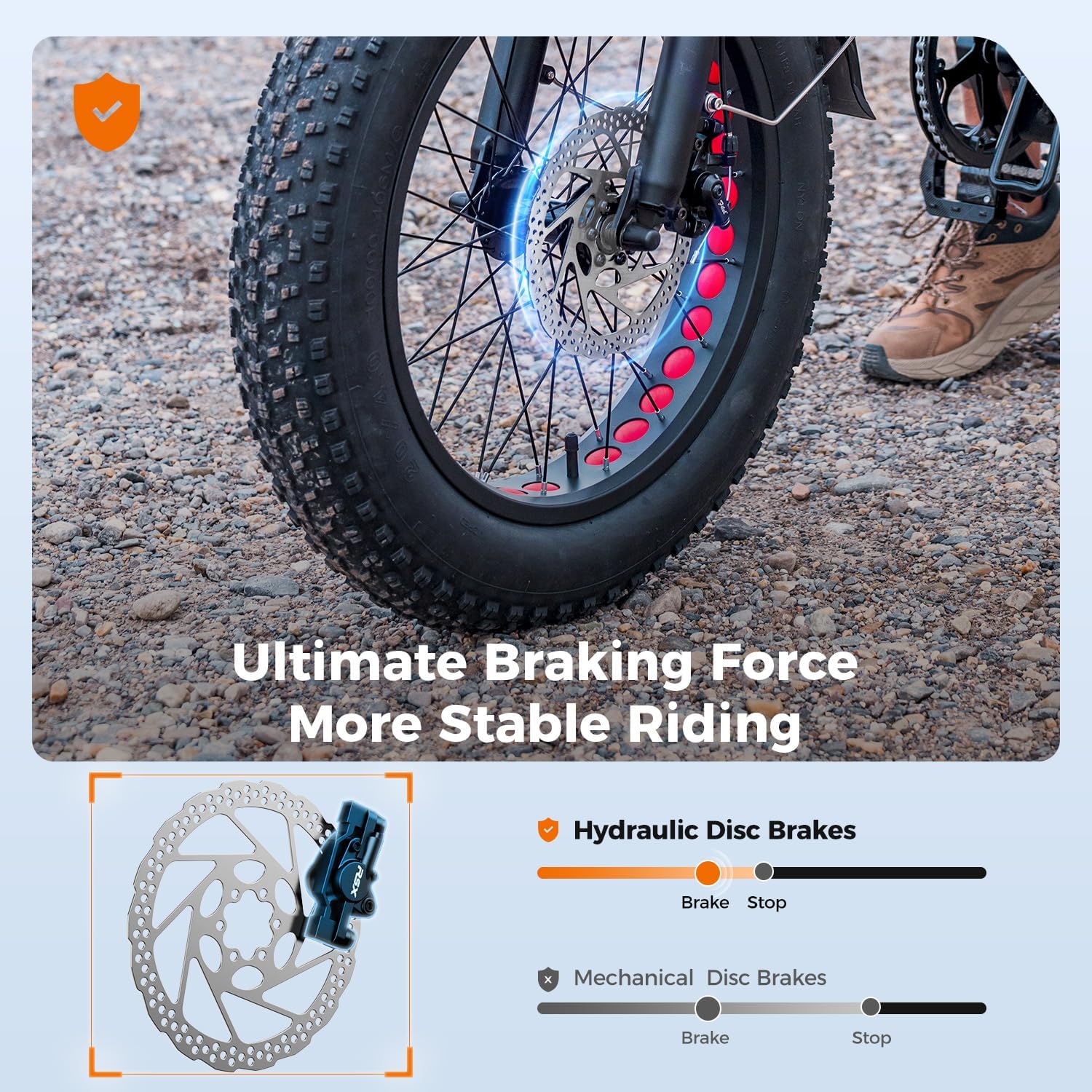 Heybike Mars 2.0/3.0 Foldable Electric Bike, UL2849 Certified, 70+Miles Long Range, 1400W/1800W Peak Motor 32MPH, 624WH Removable Battery, 20'*4 Fat Tire Ebike for Snow, Commute, Full Suspension