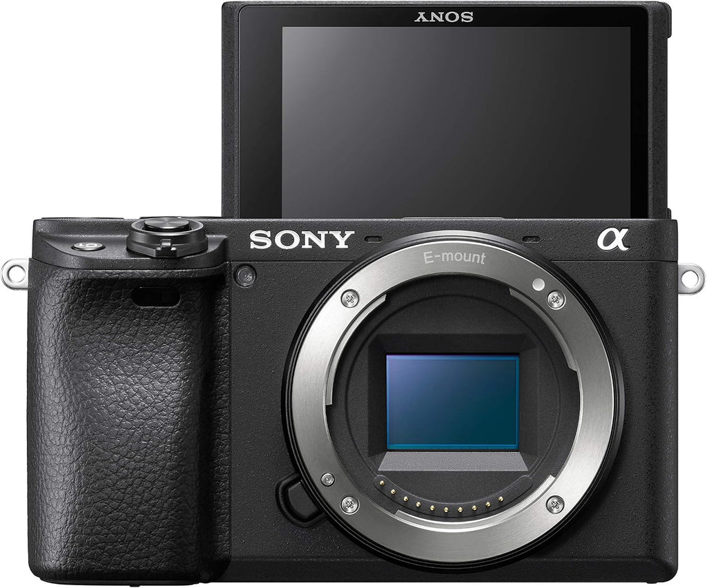 Sony Alpha a6400 Mirrorless Camera with E PZ 16-50mm f/3.5-5.6 OSS II Lens, Black
