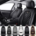 Car Seat Covers for Lexus GX 460 2010-2023, Waterproof Nappa Leather Front Seat Cover, Anti-Slip and Comfortable Automotive Seat Protector&Accessories(Black)