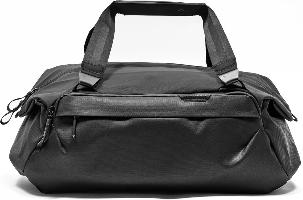Peak Design Travel Duffel, Extra-Wide Single Zip Access, Weatherproof Shell, 4 External Pockets, Fits Packing Cubes & Camera Cubes, Ideal for Weekend Trips, Versatile Duffel Bag for Travel