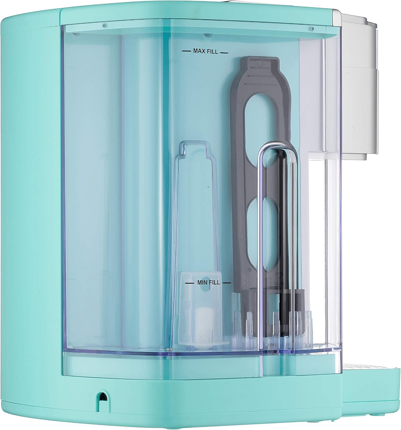 Cuisinart Coffee Maker, Single Serve 72-Ounce Reservoir Coffee Machine, Programmable Brewing & Hot Water Dispenser, Stainless Steel, Robins Egg Blue