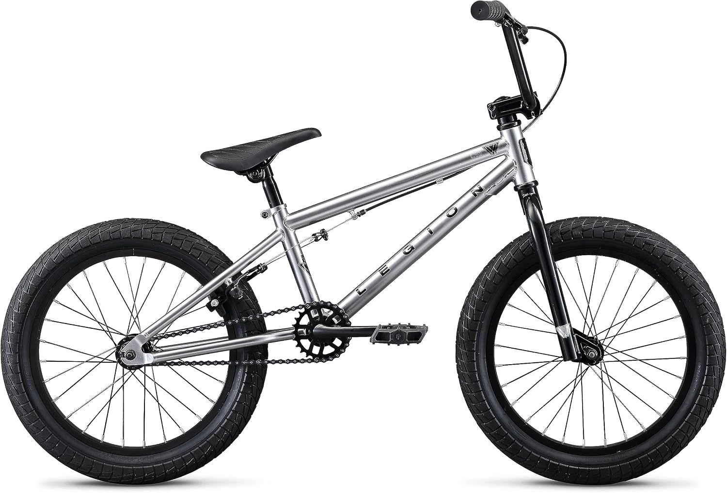 Mongoose Legion BMX Bike, Hi-Ten Steel Frame, 25x9T, 36x16T or 40x16T Gearing