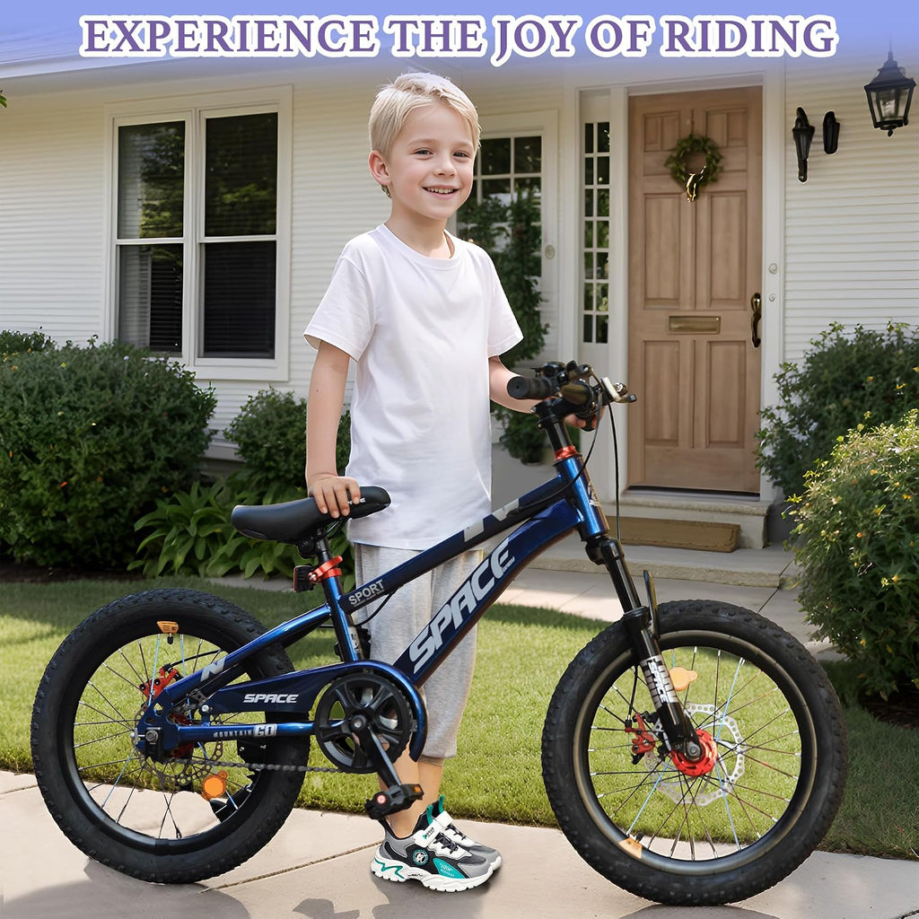Kids Bike-18 20 Inch Bike for Boys and Girls Bicycle with Adjustable Seat and Handbrake, Bikes for Kids 7-13