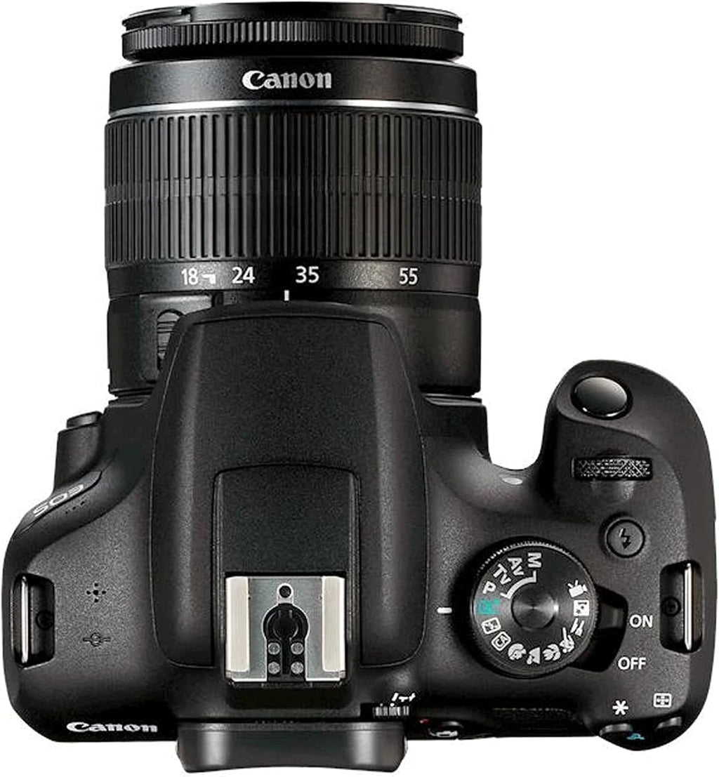 Canon EOS Rebel T7 DSLR Camera w/EF-S 18-55mm F/3.5-5.6 Zoom Lens + 420-800mm Super Telephoto Lens + 100S Sling Backpack + 64GB Memory Cards, Professional Photo Bundle (42pc Bundle) (Renewed)