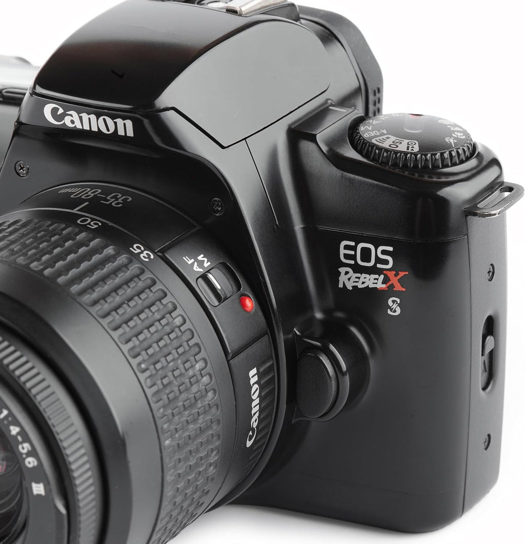 Black Canon EOS REBEL X S 35mm FILM SLR Camera Body & Lens (Renewed)