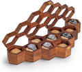 Men's Watch Box Organizer – Dark Rosewood Display Case with Glass Lid, Stylish Travel Watch Storage, Gift for Him (10 Slot)