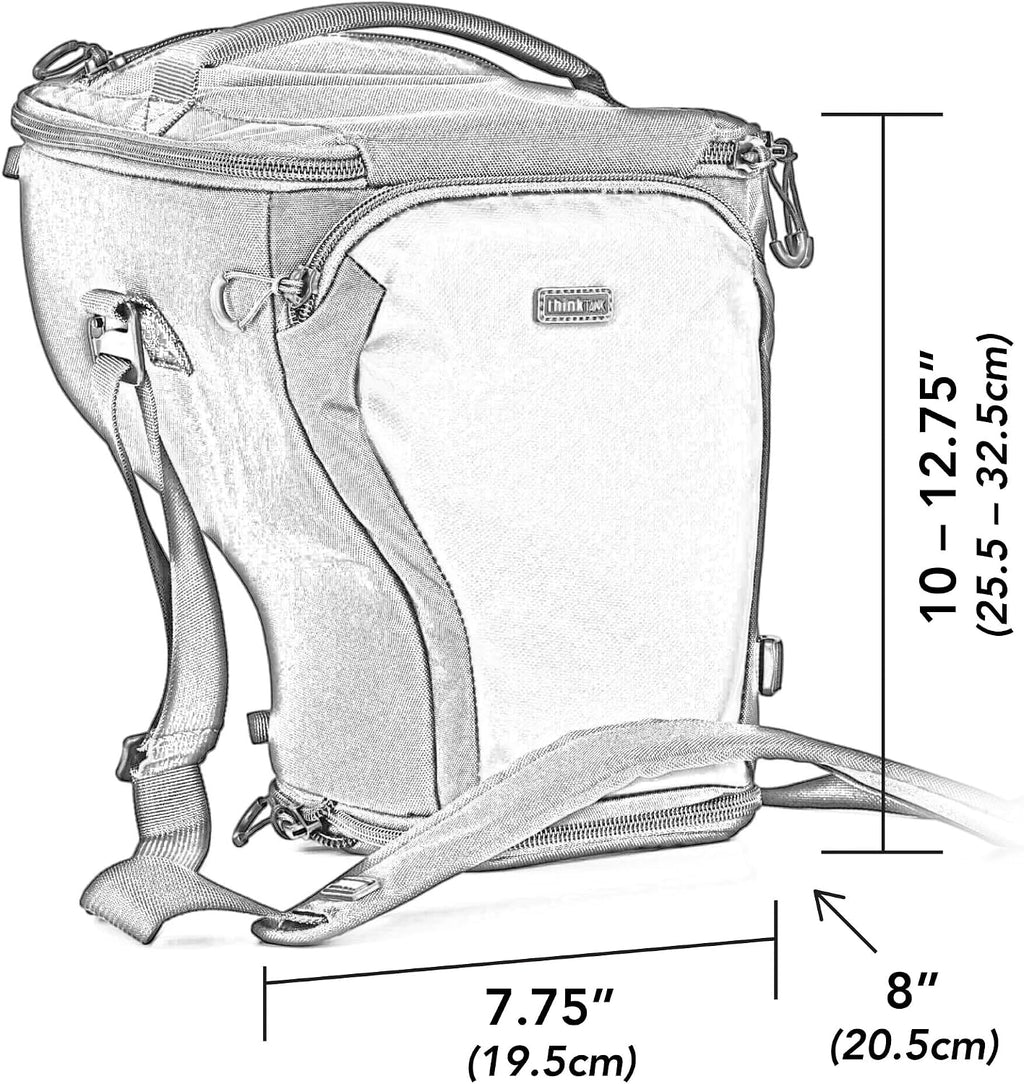 Think Tank Digital Holster 40 V3 Camera Bag Only for Gripped Camera Body with 24-70mm f/2.8 Lens Attached