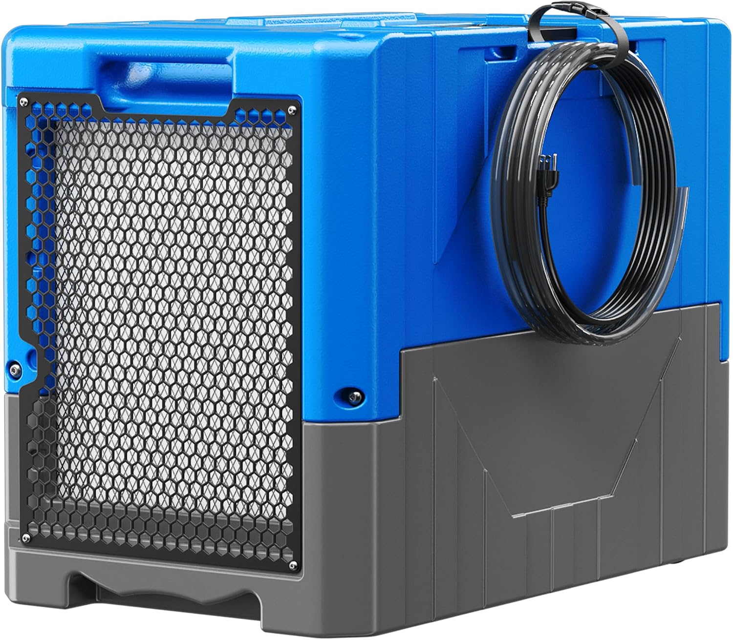190Pints High Efficiency Commercial Dehumidifier for Basements-6000 Sq.Ft. Industrial Grade Dehumidifiers with Pump & Drain Hose for Crawl Spaces Water Damage Restoration-Auto Defrost, Memory Starting