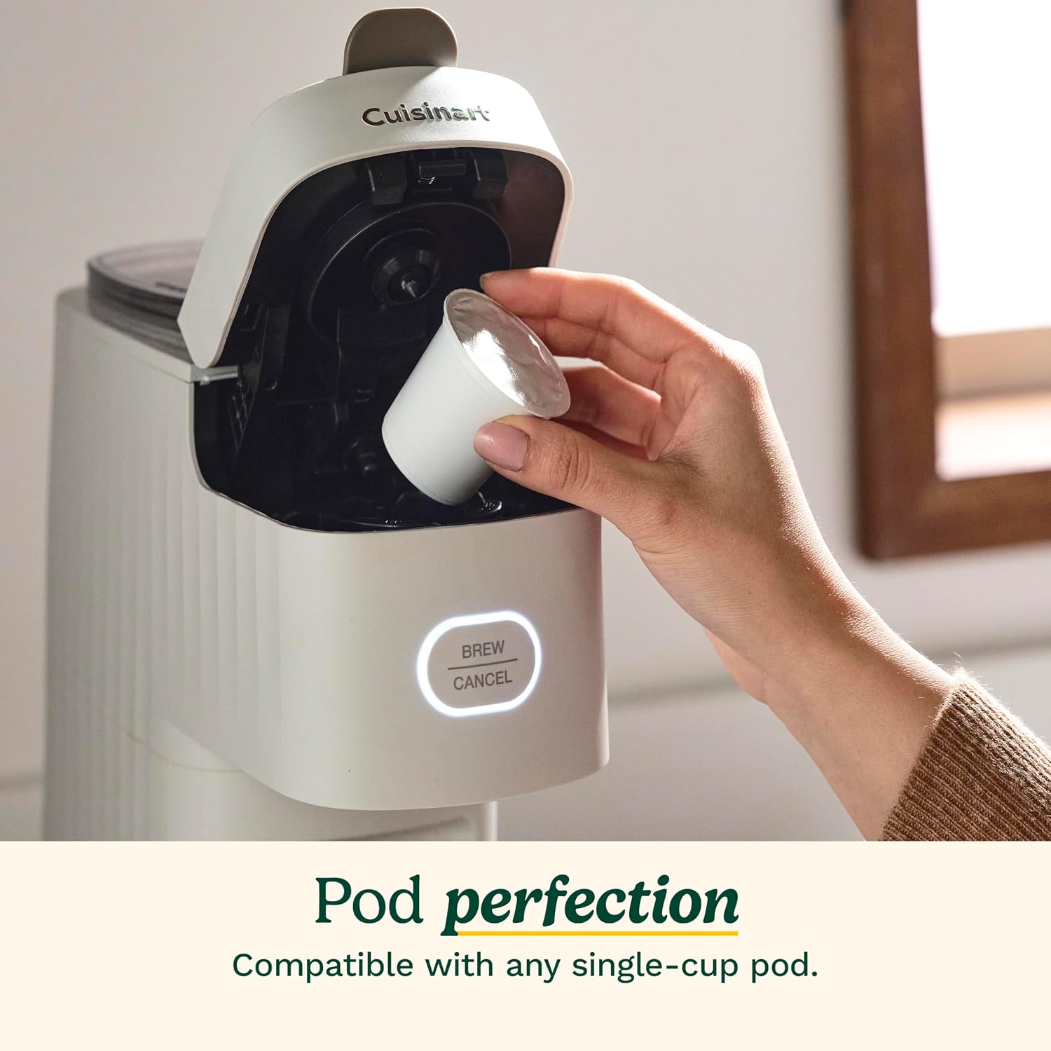 Cuisinart Soho™ Single-Serve Coffeemaker, Truffle, SS-7TR