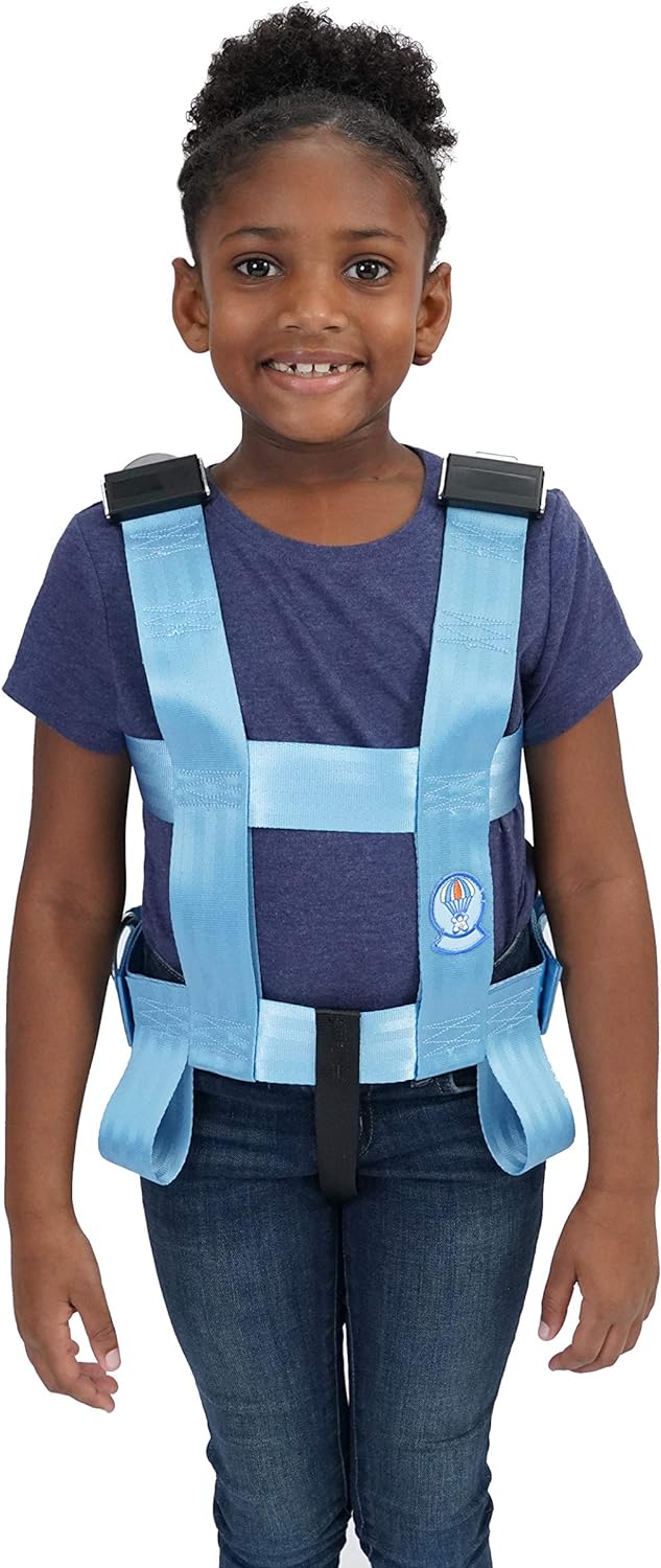 EZ-ON Products 303Z Extra-Small Rear Zipper Closure Durable Personal Vehicle User-Friendly Safety Transportation Vest with Seat Belt Loops. Meets NHTSA Regulation. Mount Sold Separately.