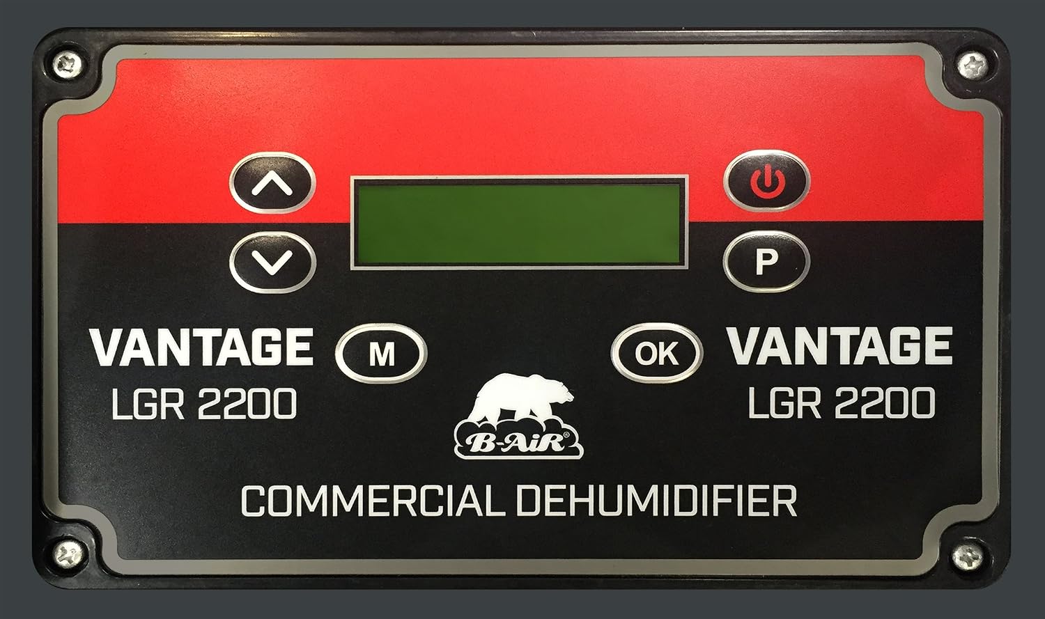 B-Air VG-2200 225 Pint Commercial LGR Dehumidifier for Water Damage Restoration Equipment Mold Remediation, Blue