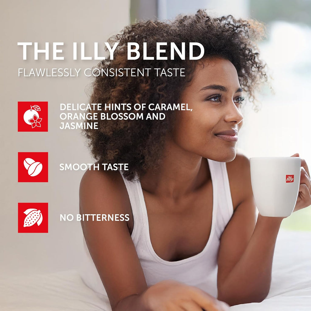 illy Espresso Compatible Capsules, Coffee Pods for Nespresso Original Line Machine, Classico Medium Roast, 100% Arabica, Premium Italian Coffee, Single Serve, 10 Count, 20 Pack