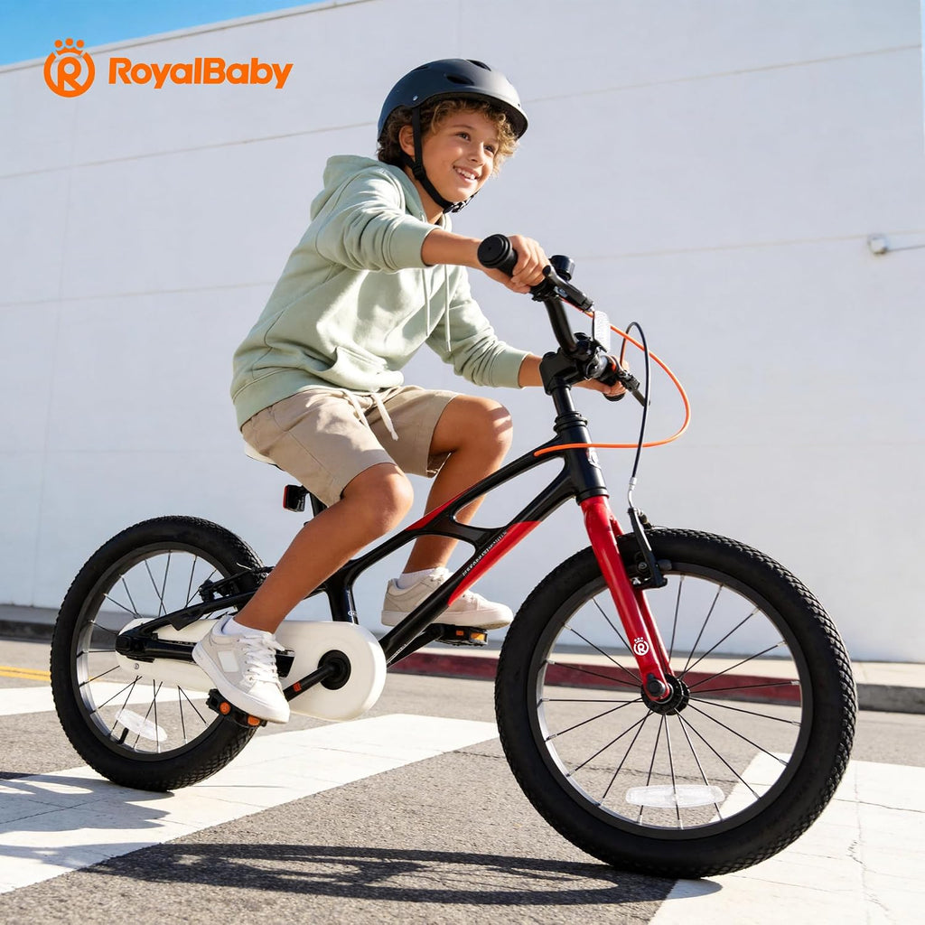 RoyalBaby Kids Bike Lightweight Magnesium Alloy, 14 16 18 Inch Children's Bicycle for Boys Girls Ages 3-9