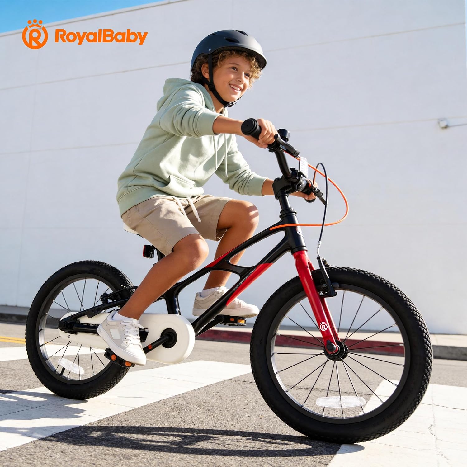 RoyalBaby Kids Bike Lightweight Magnesium Alloy, 14 16 18 Inch Children's Bicycle for Boys Girls Ages 3-9