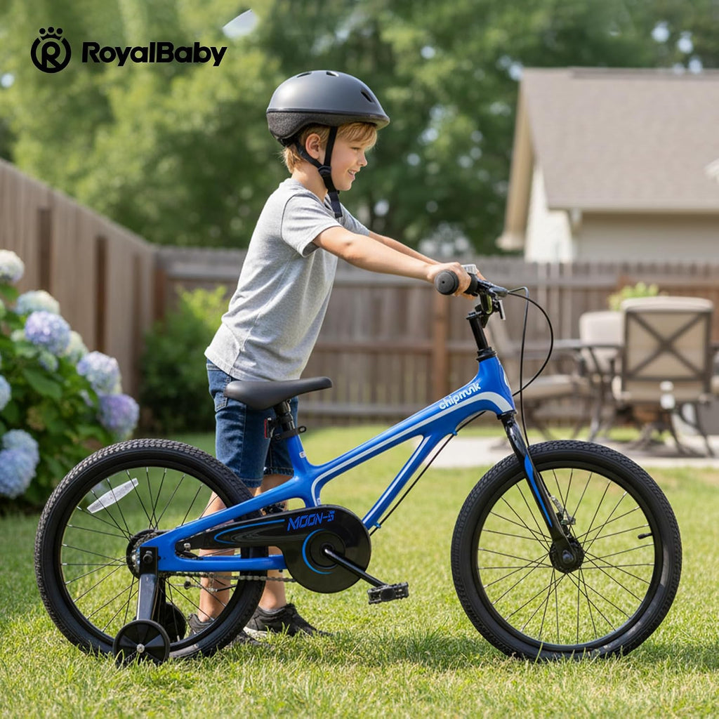 RoyalBaby Kids Bike Lightweight Magnesium Alloy, 14 16 18 Inch Children's Bicycle for Boys Girls Ages 3-9