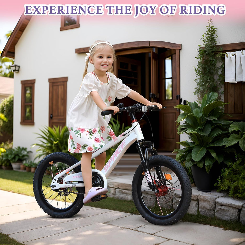 Kids Bike-18 20 Inch Bike for Boys and Girls Bicycle with Adjustable Seat and Handbrake, Bikes for Kids 7-13