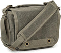Think Tank Retrospective 4 V2.0 Canvas Shoulder Bag for Mirrorless or Standard DSLR Cameras and Photo Accessories - Pinestone - X-Small