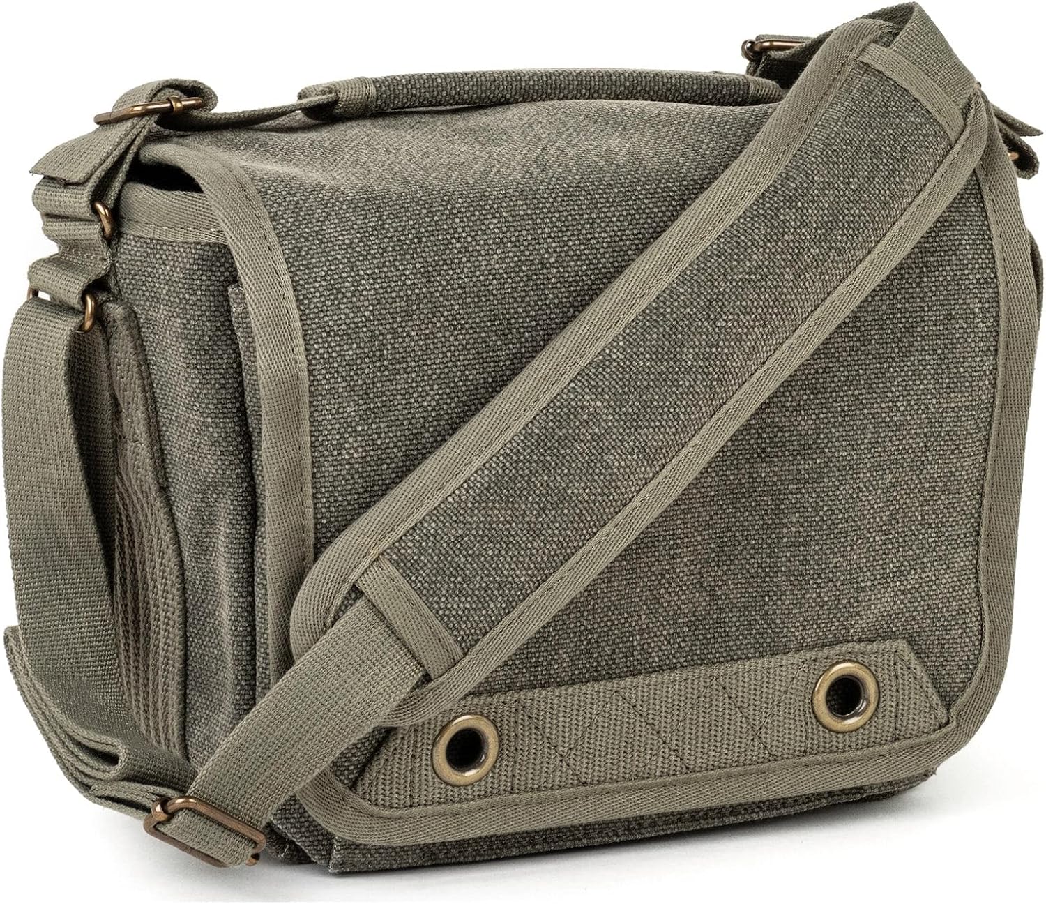 Think Tank Retrospective 4 V2.0 Canvas Shoulder Bag for Mirrorless or Standard DSLR Cameras and Photo Accessories - Pinestone - X-Small