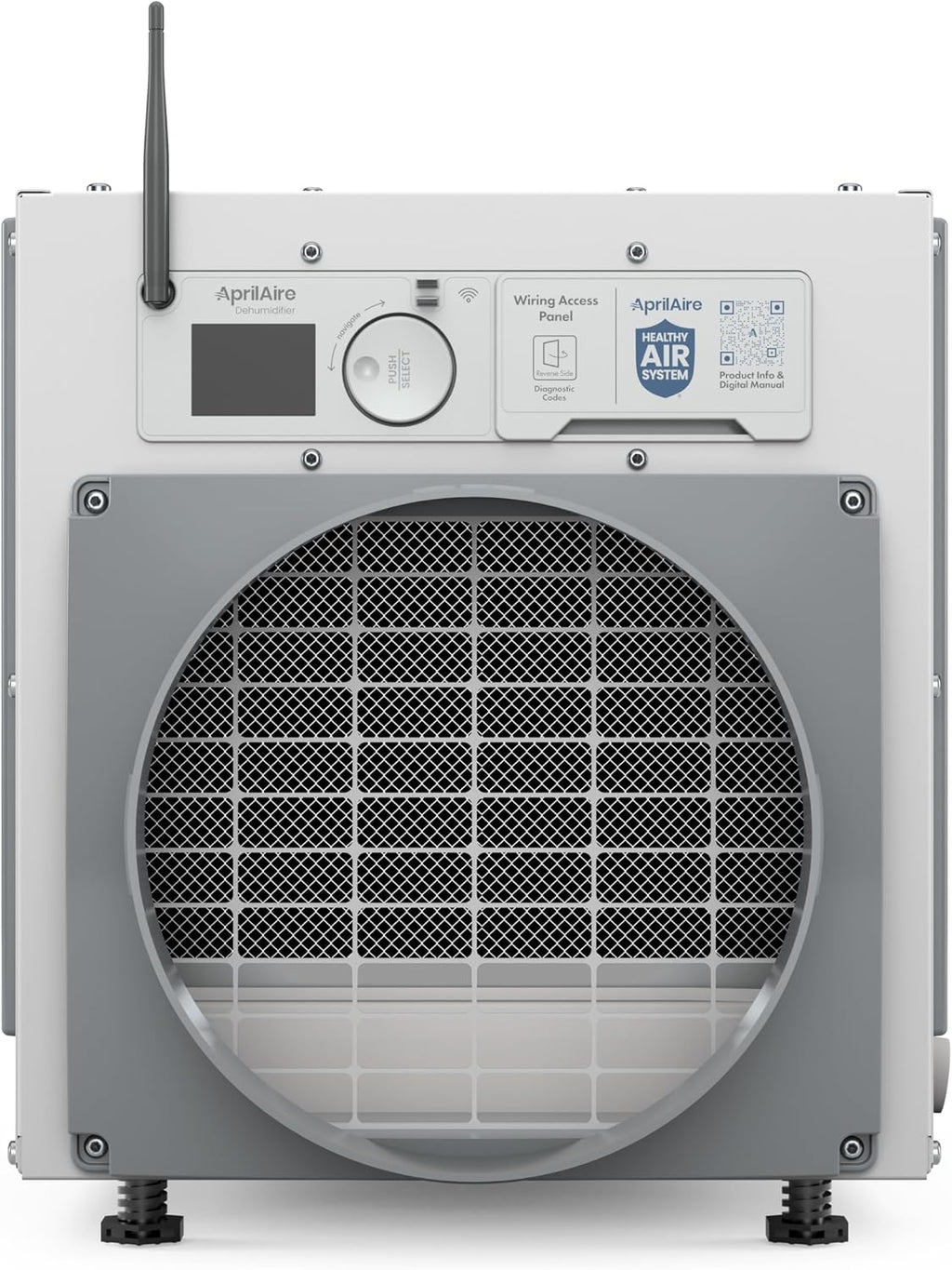AprilAire E100W Wi-Fi Dehumidifier – 100 PPD for Crawl Spaces, Basements, Whole Houses up to 5,500 Sq. Ft., Part of the AprilAire Healthy Air System