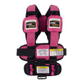 RideSafer Gen 5 - Extra Small (XS) Pink, Lightweight, Compact, Portable Car Seat, 2+ Years; 26.5–40 lb - Perfect for Travel and Everyday Child Safety