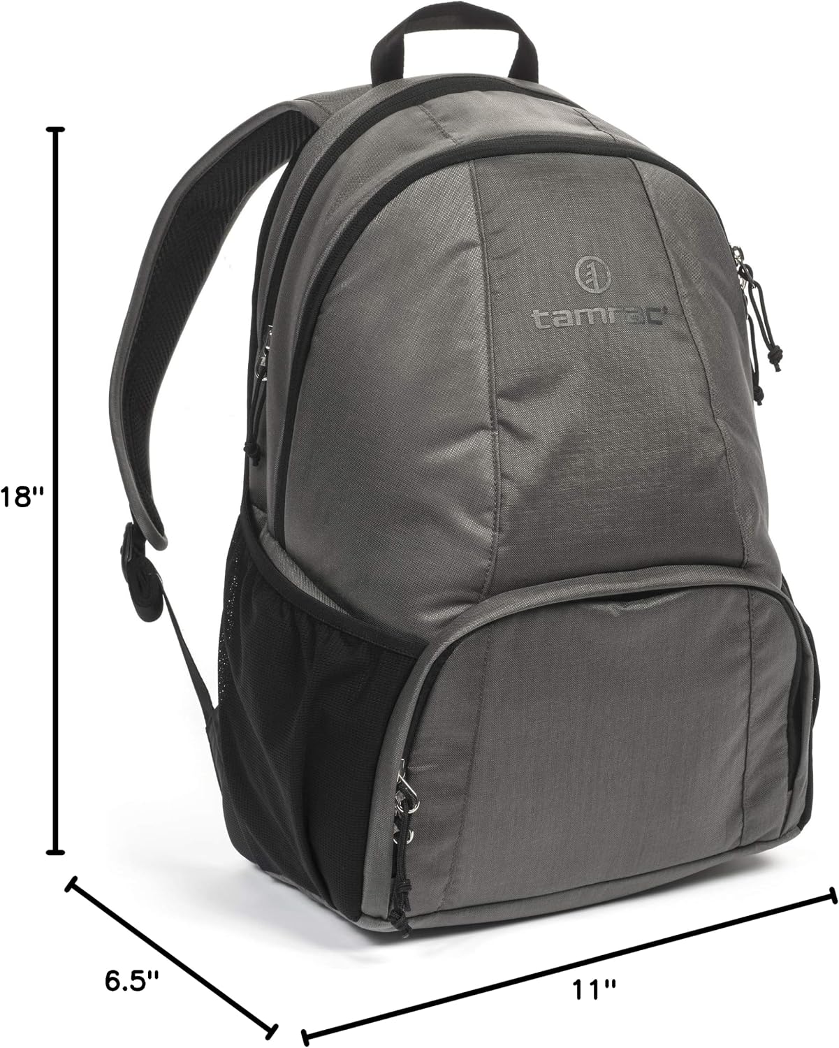 Tamrac Tradewind 24 Camera Backpack for Photographers, Compact DSLR Camera Bag with Laptop Compartment, Professional Photography Backpack, Travel Camera Carrying Case, Mirrorless Camera Bag, Dark Grey