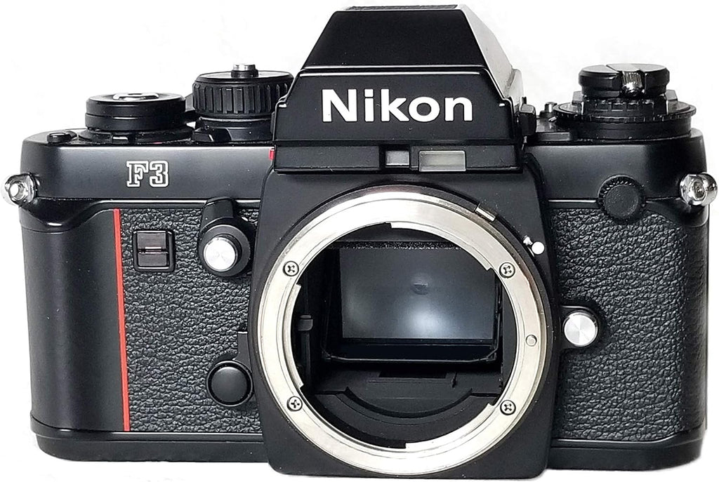 Nikon F3 with DE-2 viewfinder professional SLR film camera; body only, no lens