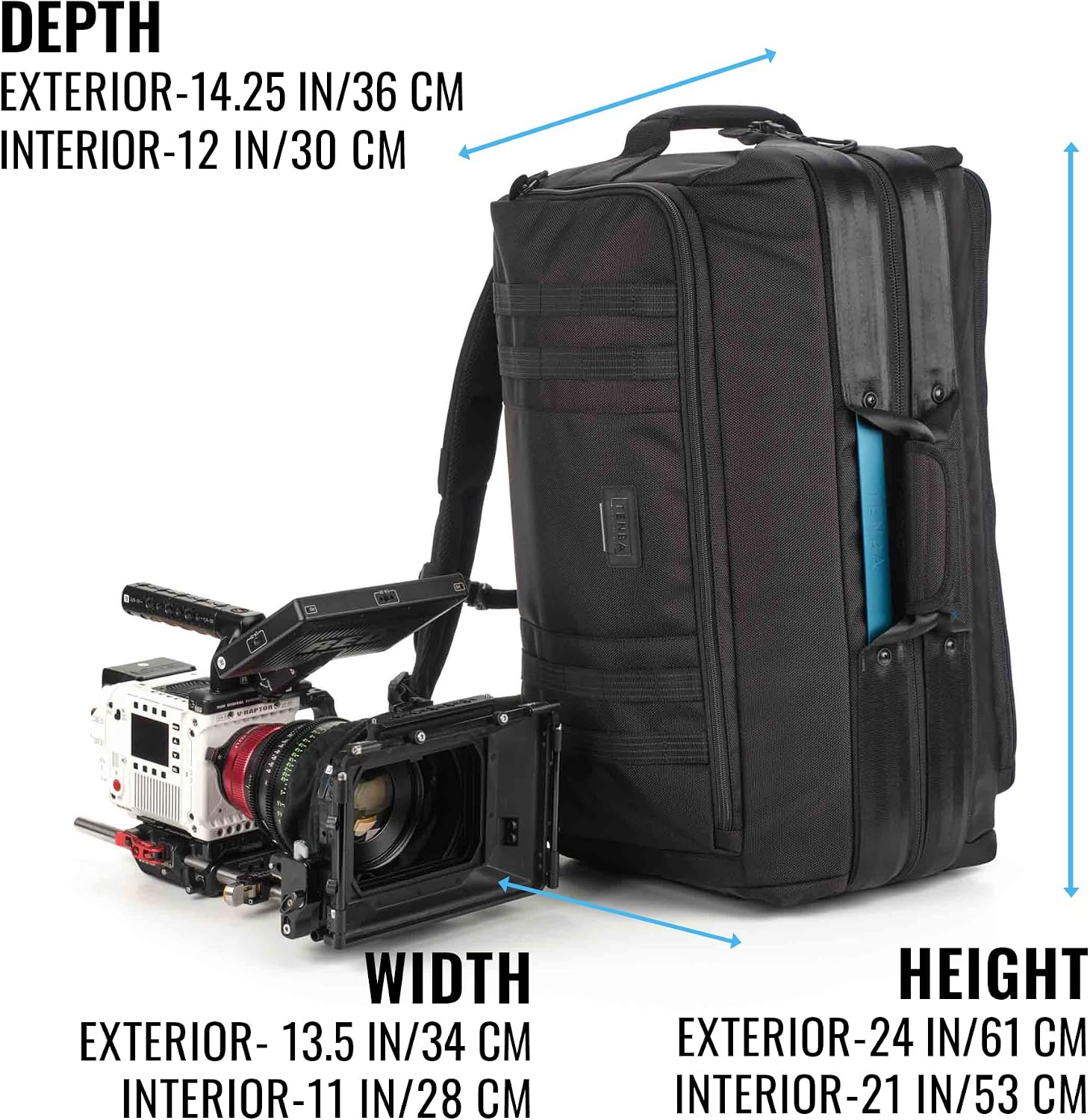 Tenba Cineluxe v2 Backpack 24 - Black