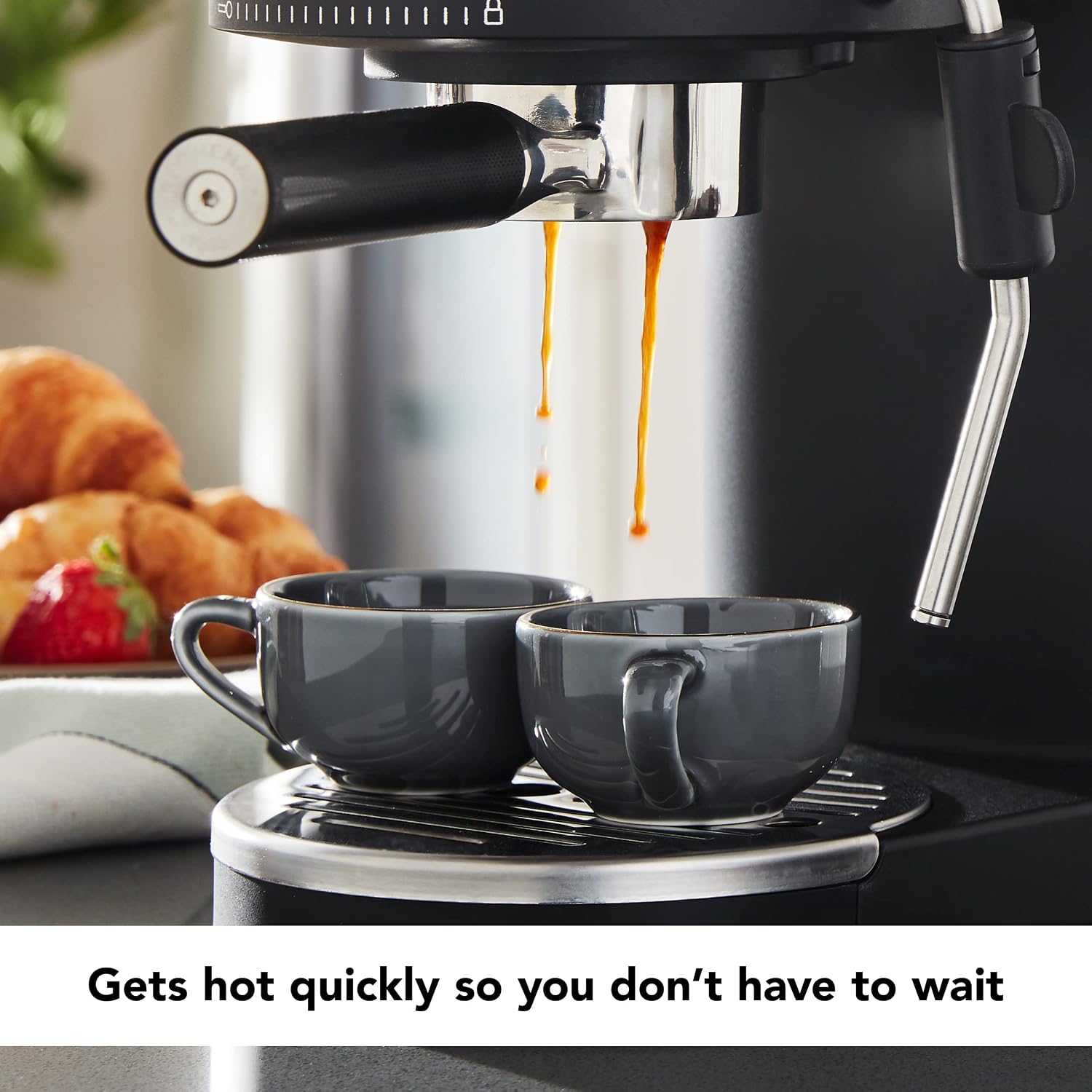 KitchenAid Semi-Automatic Espresso Machine - KES6403
