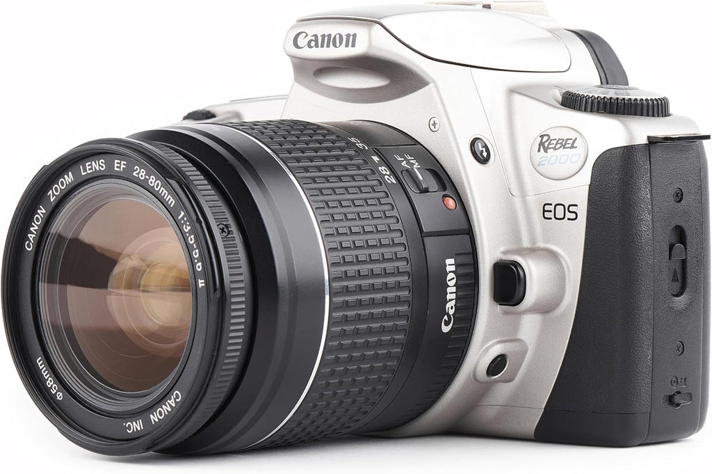 Canon Rebel 2000 SLR Film Camera with Canon 28-80mm EF Auto Focus Lens (Renewed)
