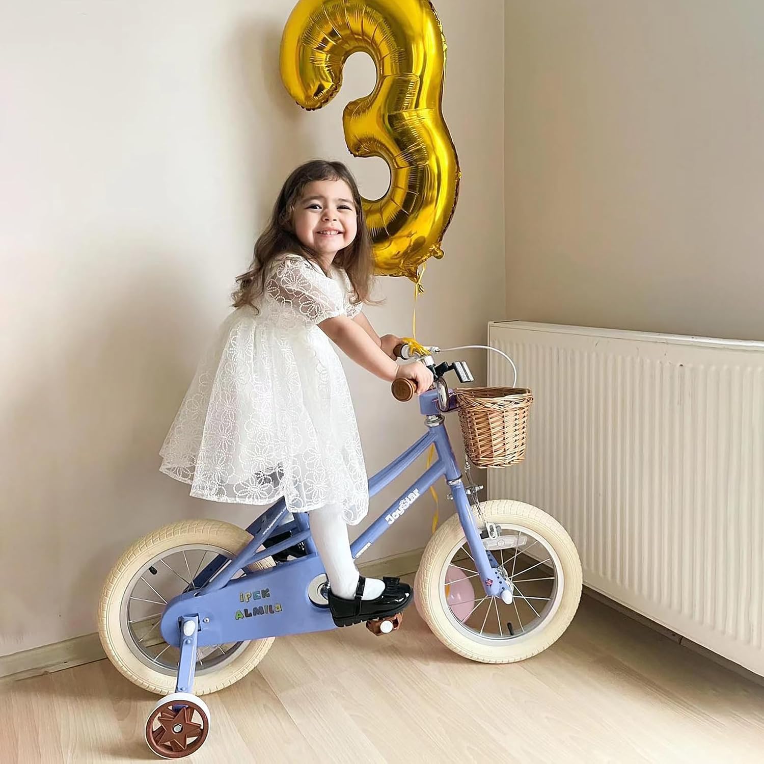 JOYSTAR Girls Bike for 2-12 Years Old Toddlers and Kids, 12' 14' 16' 18' 20' Retro Style Kids Bike with Training Wheels, 18 20 Inch Children Bicycle with Kickstand