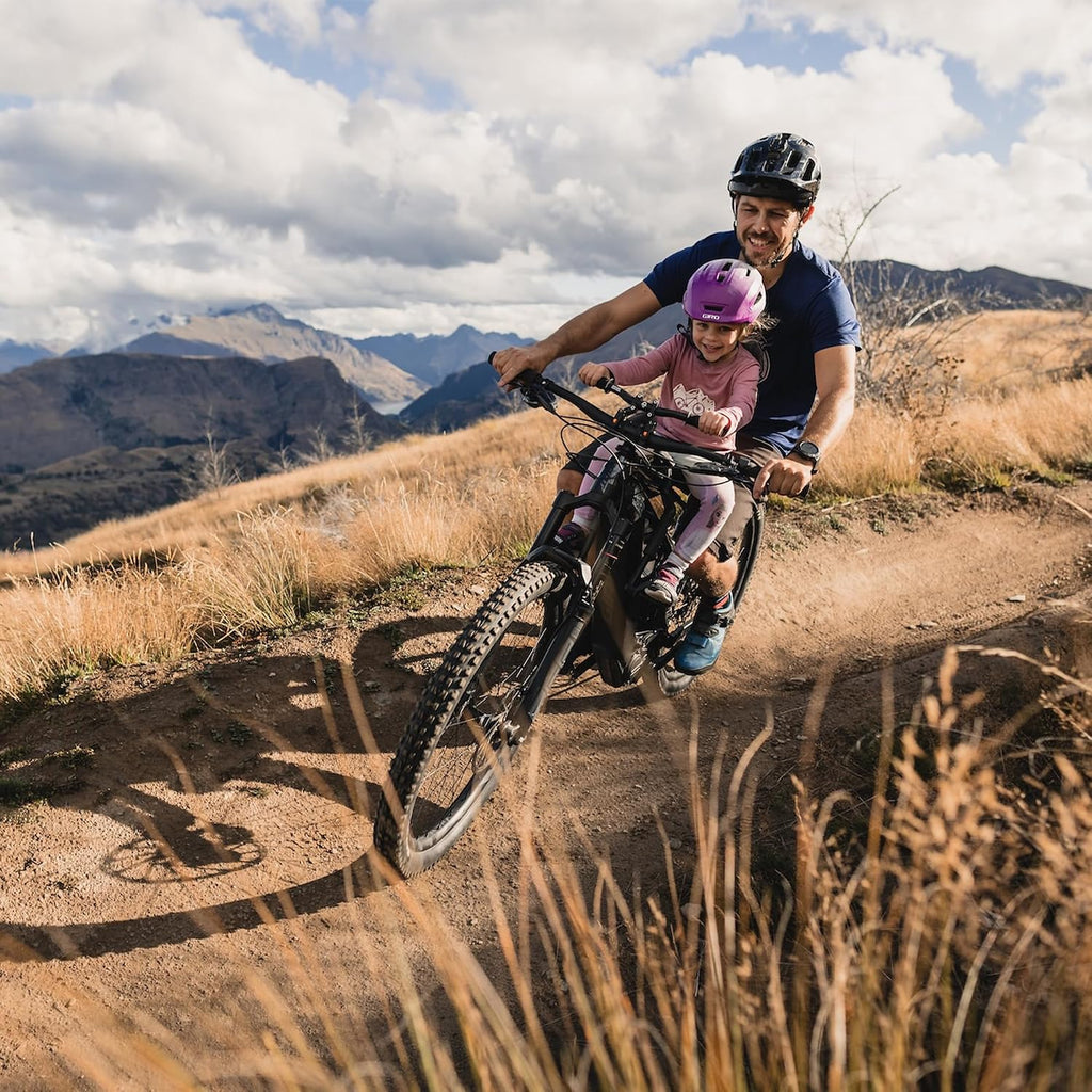 Kids Ride Shotgun - Child Bike Seat & Handlebar Combos - Front Mounted, for Children Aged 2~5 Years, Fits Most Adult Modern Mountain Bikes, Adjustable for Comfort