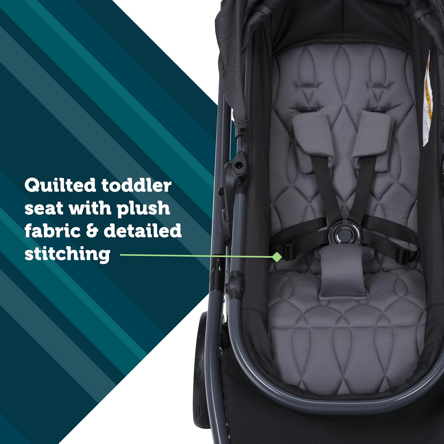 Safety 1st onBoard Slide 6-in-1 Infant Car Seat & Baby Stroller Travel System with SafetySlide Base, Rocky Point