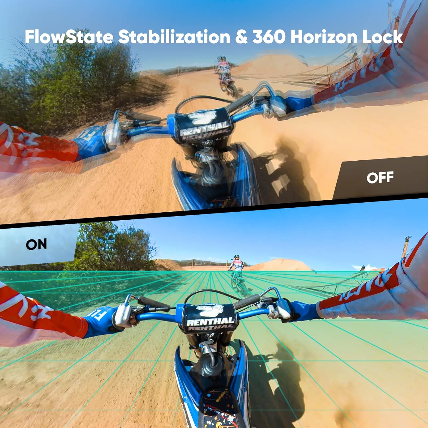 Insta360 X3 Motorcycle Bundle - Waterproof 360 Camera with 1/2' 48MP Sensors, 5.7K 360 Active HDR Video, 72MP 360 Photo, 4K Single-Lens, 60fps Me Mode, Stabilization