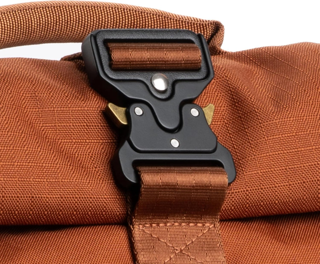 Think Tank FocusPoint 30L RollTop Camera Backpack - Urban Rust: Expandable Travel & Camera Backpack with Laptop Sleeve, Quick Side and Back Access, Rain Cover – Versatile Photography & Travel Bag