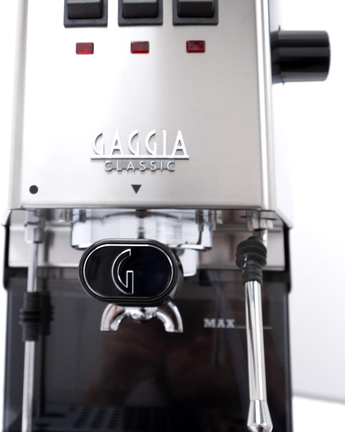 Gaggia RI9380/46 E24 Espresso Machine, Brushed Stainless Steel