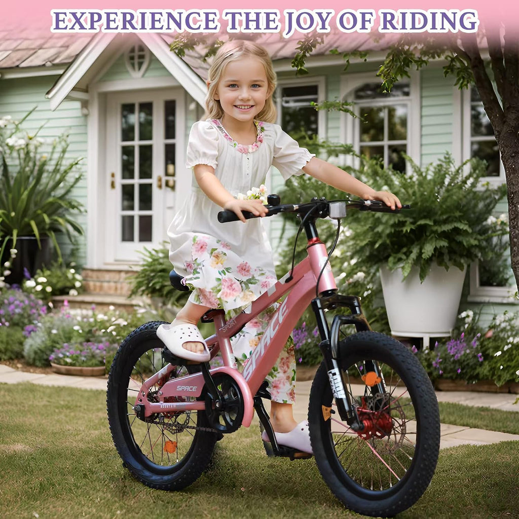 Kids Bike-18 20 Inch Bike for Boys and Girls Bicycle with Adjustable Seat and Handbrake, Bikes for Kids 7-13